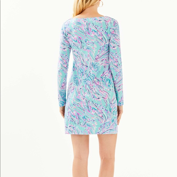 **1 LEFT**LP LONG SLEEVE HARPER SHIFT DRESS - Picture 2 of 5
